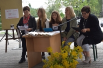 Uczestnicy czytania w Goleszowie